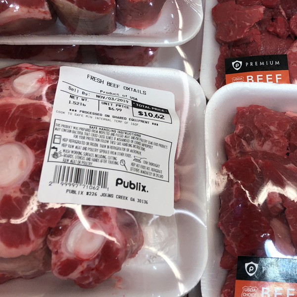 Frozen food packaging Application