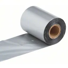 Z214S Silver Wax/Resin Ribbon
