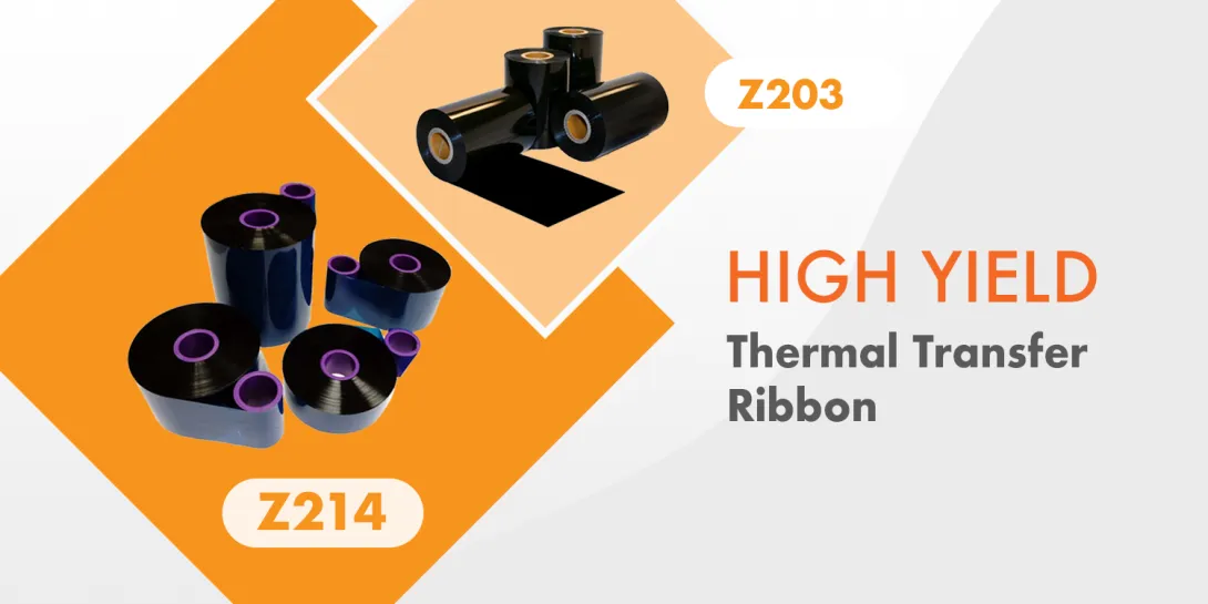 High Yield Think Skinny Thermal Transfer Ribbons