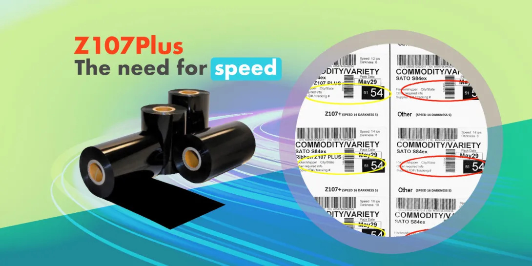 IMP’s Z107plus Resin-enhanced Wax Thermal Transfer Ribbon Outperforms the Competition